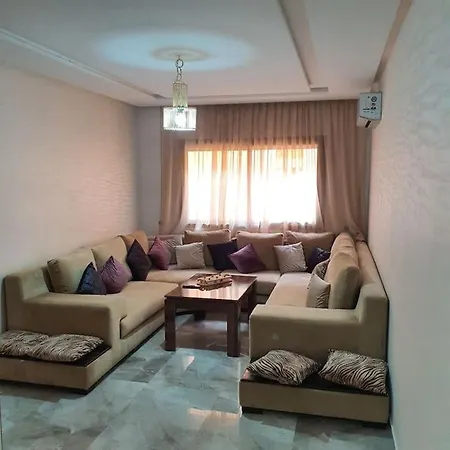Appartement Pres Du Hotel Ibis Et Wazo Et Marjane Mall Marrakesh Buitenkant foto